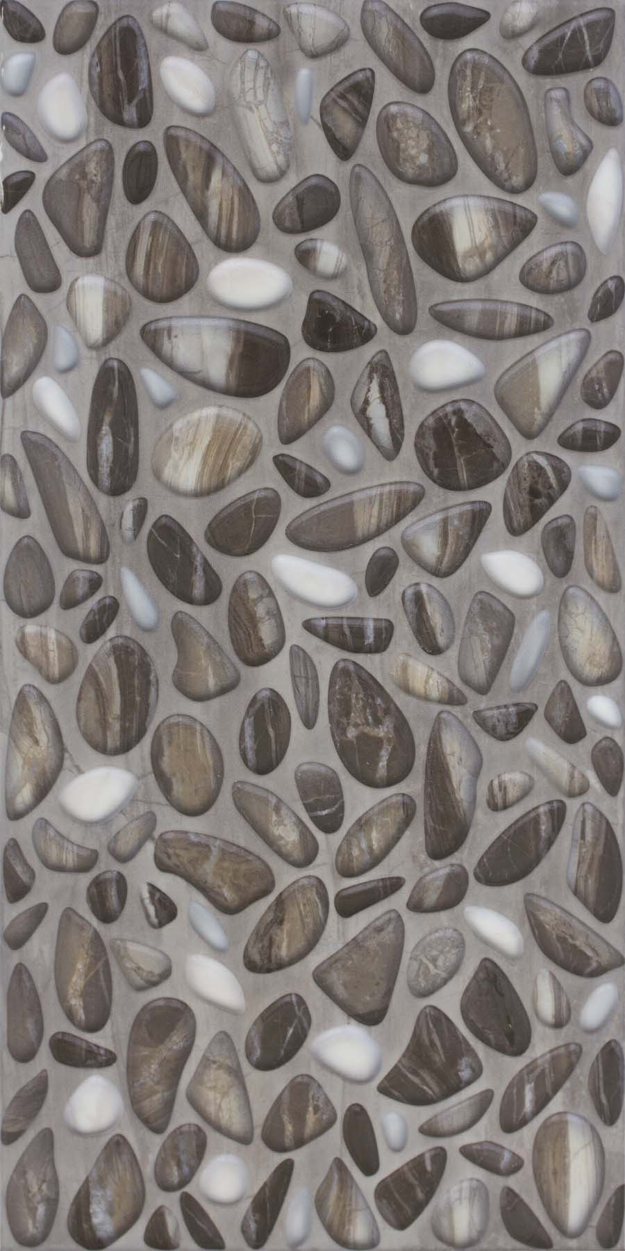 Caracas Pebble Motif Gri