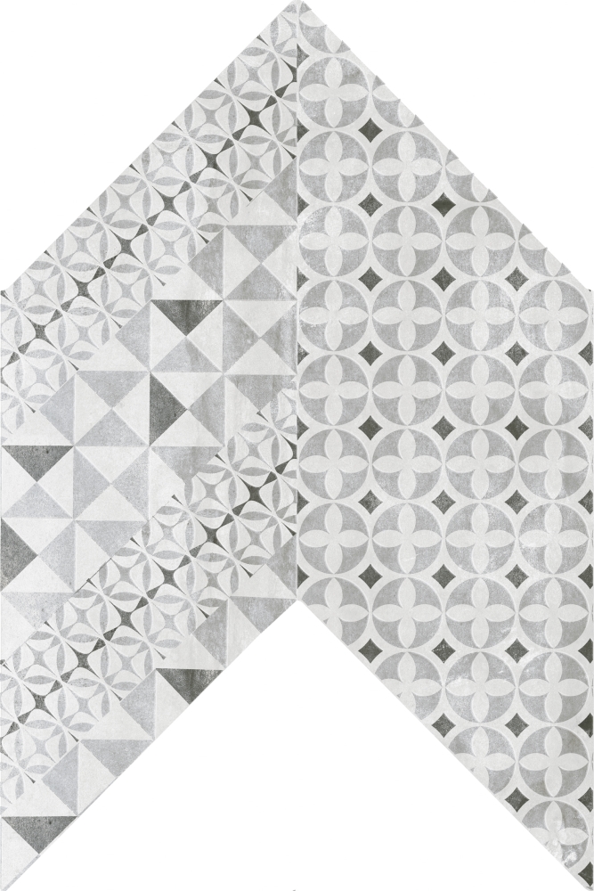 Cement Art Geometrik Motif